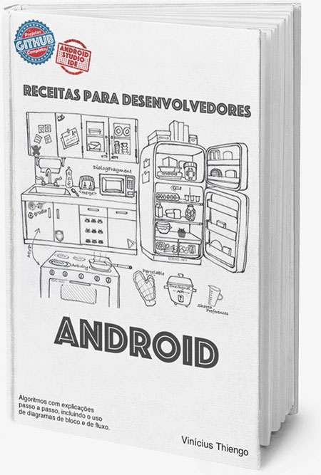 Capa do livro Receitas Para Desenvolvedores Android