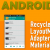 RecyclerView, Material Design Android - Parte 2