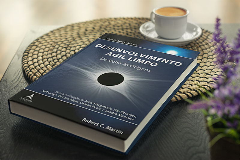 Capa do livro Desenvolvimento Ágil Limpo de Robert C. Martin