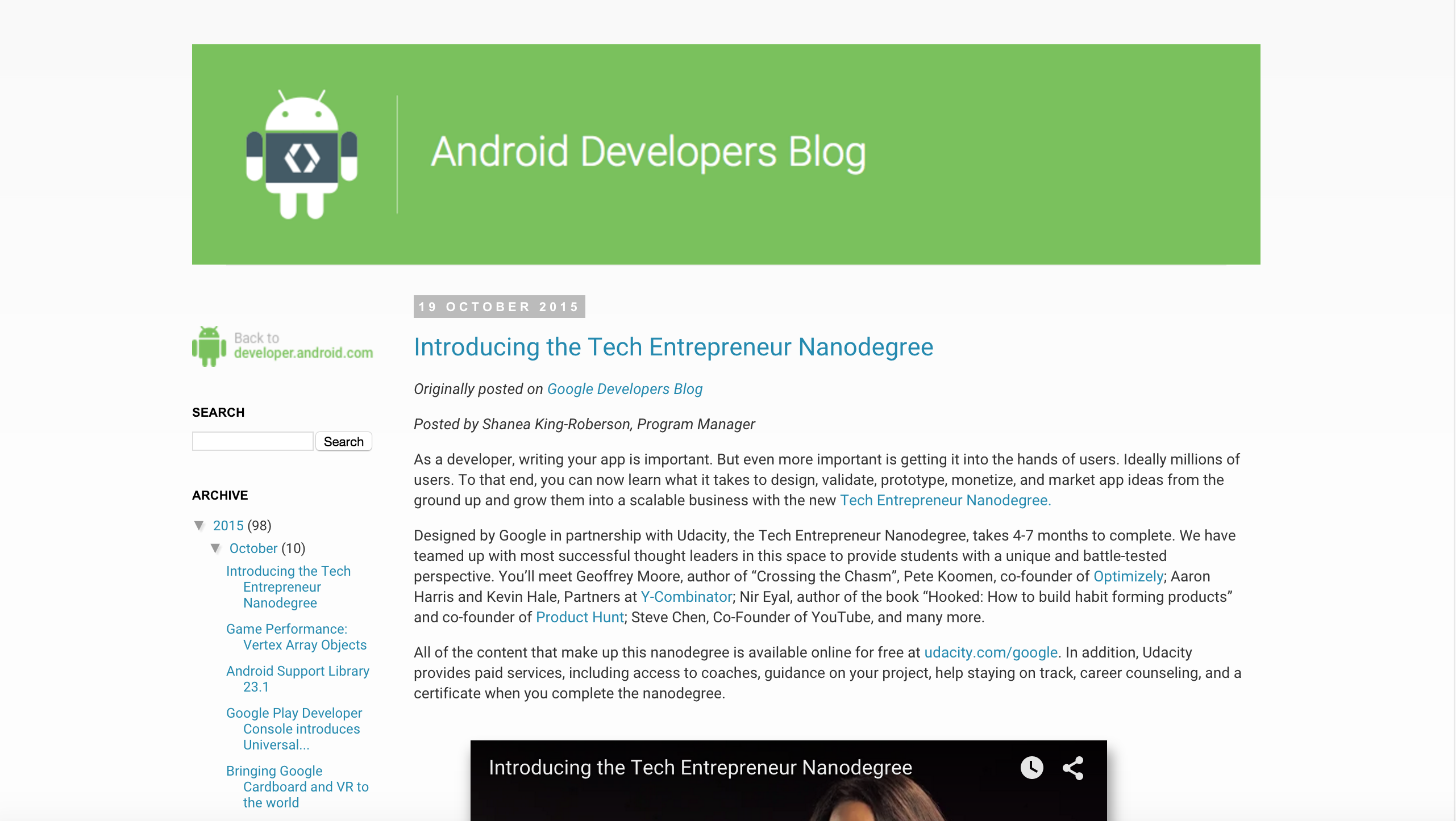 Android Developers Blog (blog)