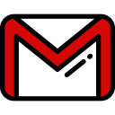 Ícone vetorial de contato pelo Gmail