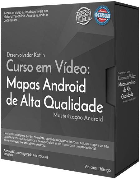 Curso em vídeo Mapas Android de Alta Qualidade